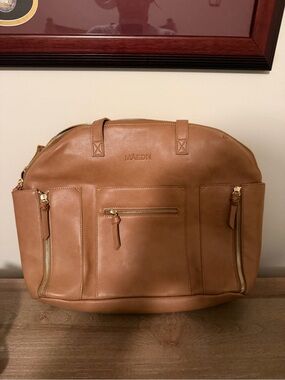 Camel Carryall Convertible Tote